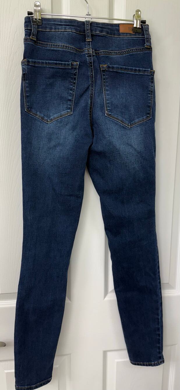 RSQ buttonfly size 1 25 super high rise jegging denim jeans ankle